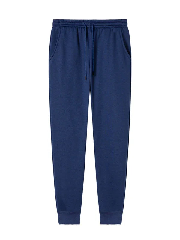 Casual Men's Joggers – Mid Rise Drawstring Fit -Guocali