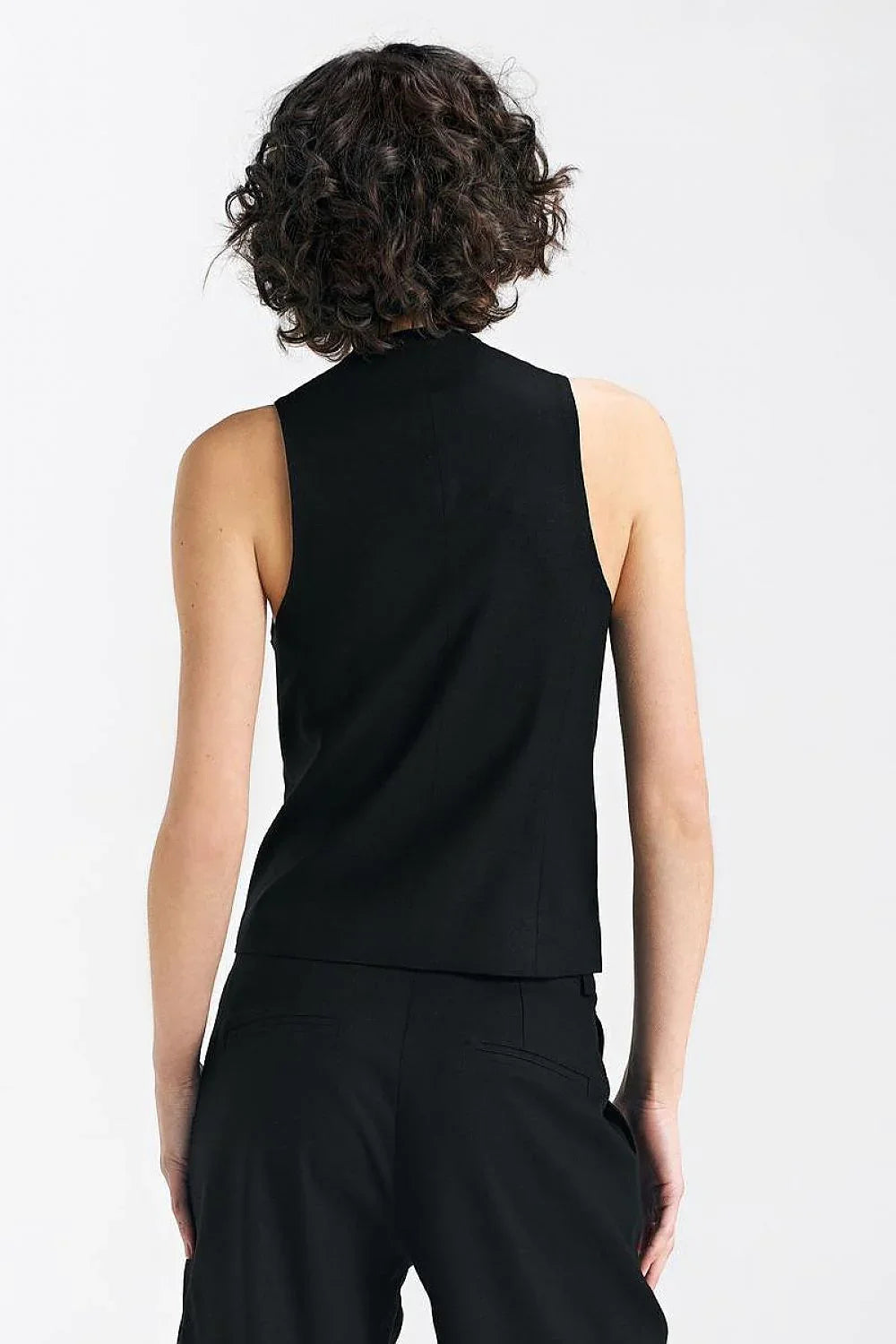 Women Suit Vest - Breathable - Sleeveless Black