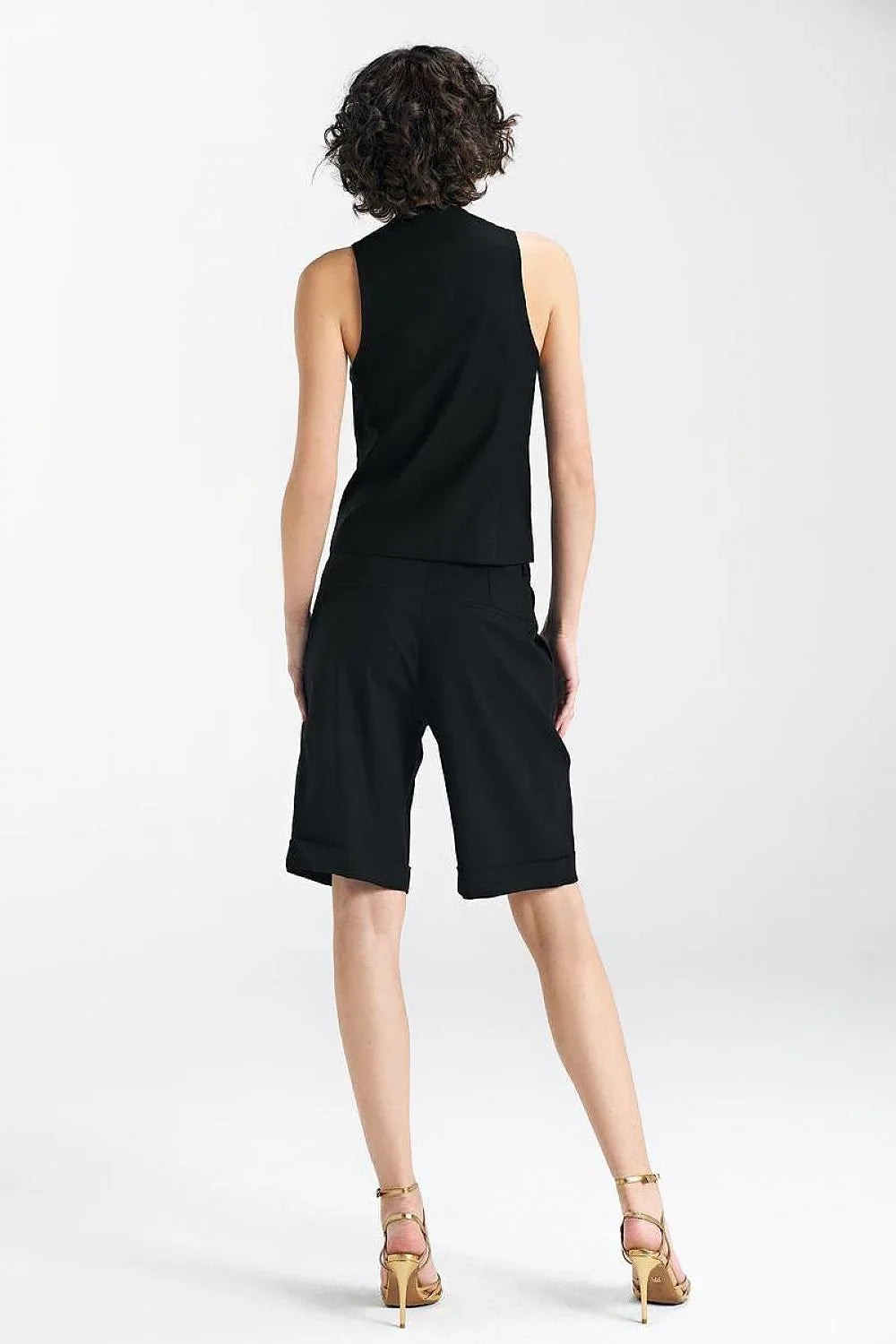 Women Suit Vest - Breathable - Sleeveless Black