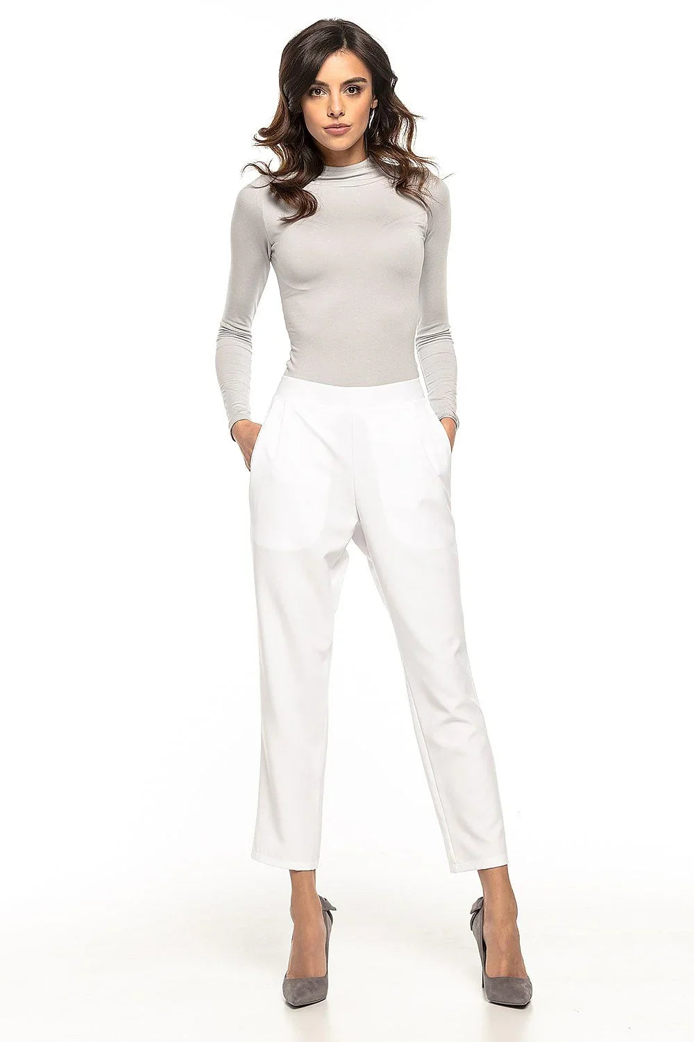 Professional Women Trousers – Mid Rise Stretchable