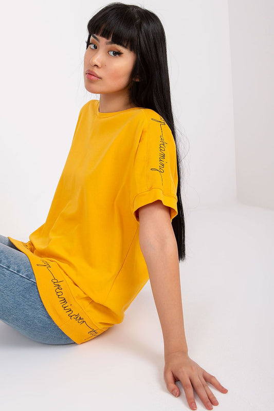 Women's Casual Blouse - Logo Hip Length