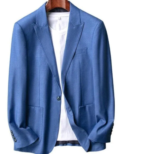 Men Blazer - 1-Button Business -Guocali