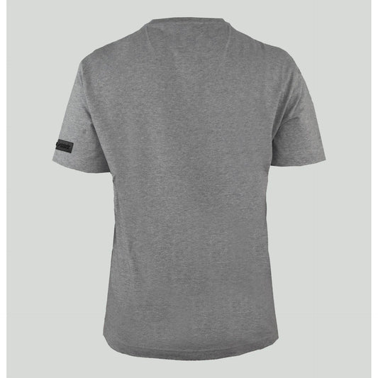Men Crew-Neck Short-Sleeves T-Shirt – Breathable - Gray -Guocali
