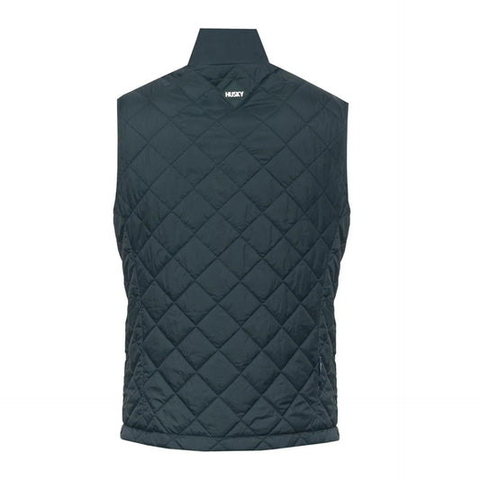 Men Puffer Vest - Lightweight - Collarless Black -Guocali