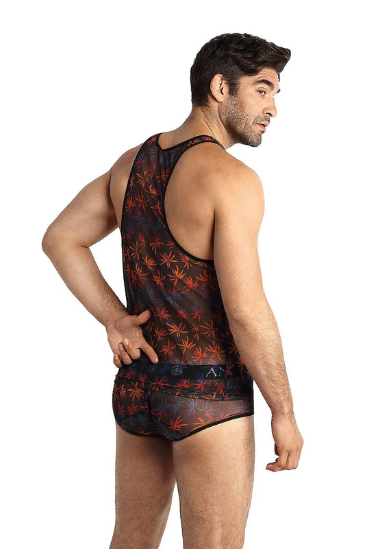 Men Undershirt Vest Singlet - Lightweight - Sleeveless -Guocali