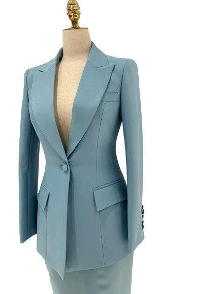 Women Skirt Suit - Formal Suit -Guocali