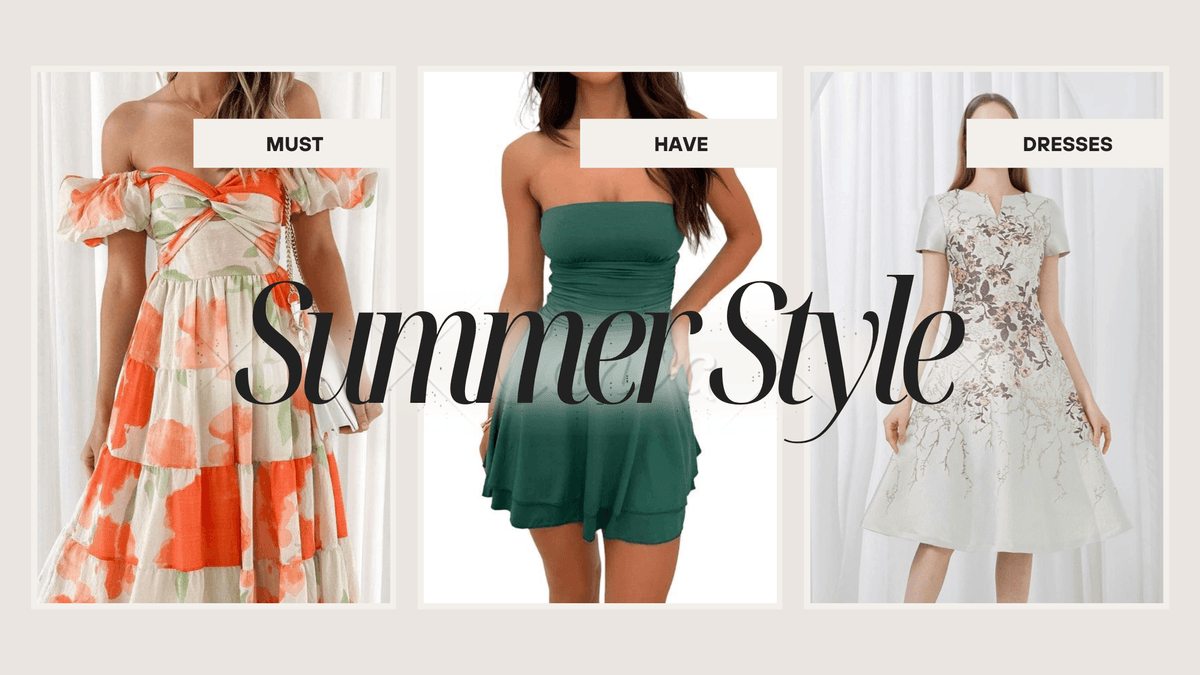 Casual Summer Dresses to Glamorous Evening Looks: A Styling Guide - GUOCALI