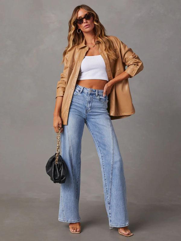 Wide-Leg Pants - Guocali