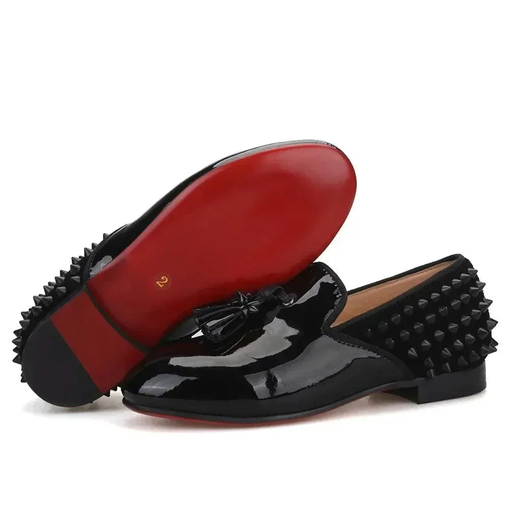 Kids Dress Tassel Loafers - Slip-On Slip-On Shoes