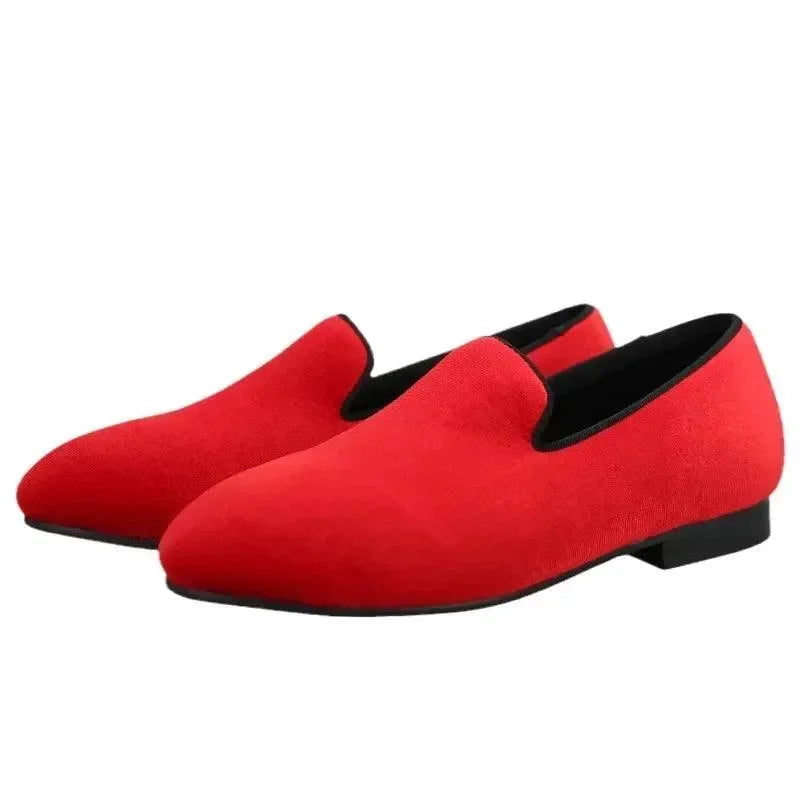 Kids Slipper Dress Loafers - Slip-On Flat Formal Dress Shoes