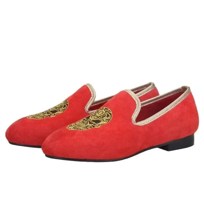 Kids Slipper Dress Loafers - Slip-On Flat Shoes
