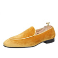 Men Casual Slipper Dress Loafers - Slip-On Flat Shoes