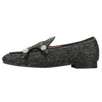 Men Dress Loafers - Buckles Monk Strap Formal Dress Shoes