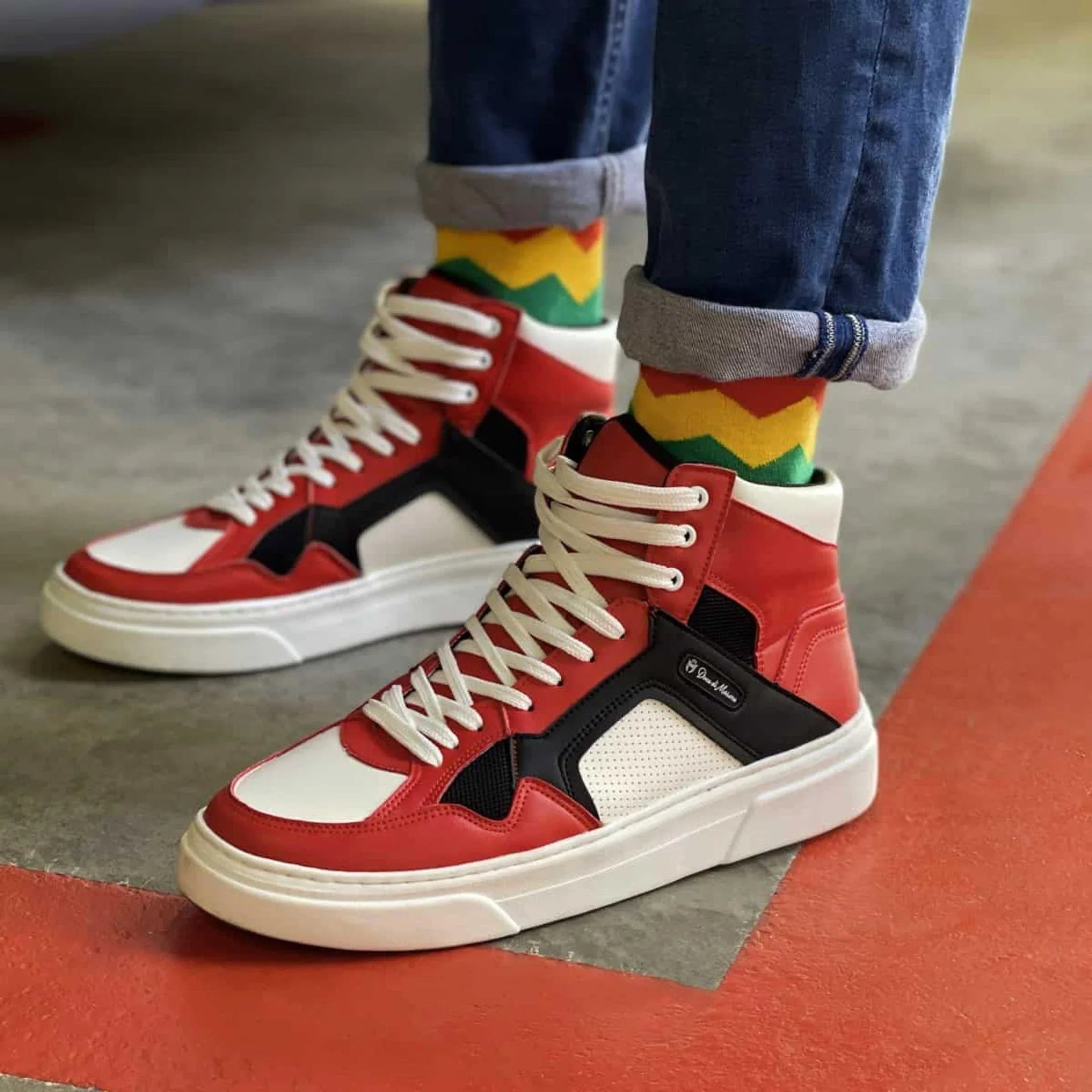 Men Sneakers - Low-Top Sneakers Shoes