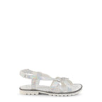 Shone Girls Glitter Ankle Strap Sandals