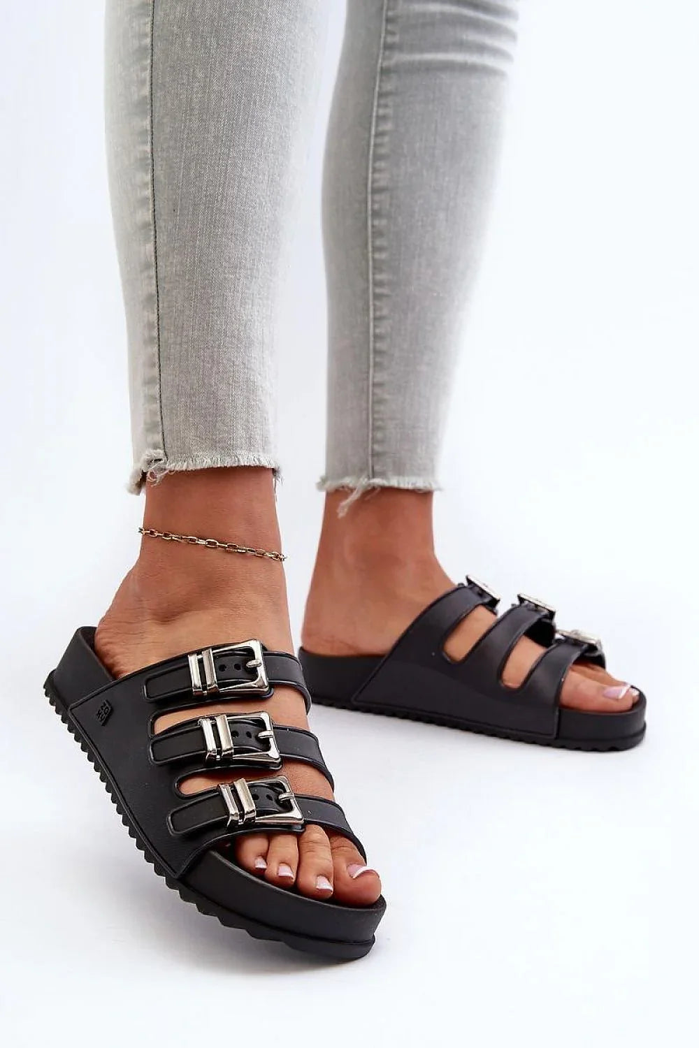 Women Adjustable Ergonomic Platform Flip Flops