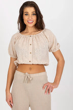 Women Blouse – Breathable – Short Sleeve
