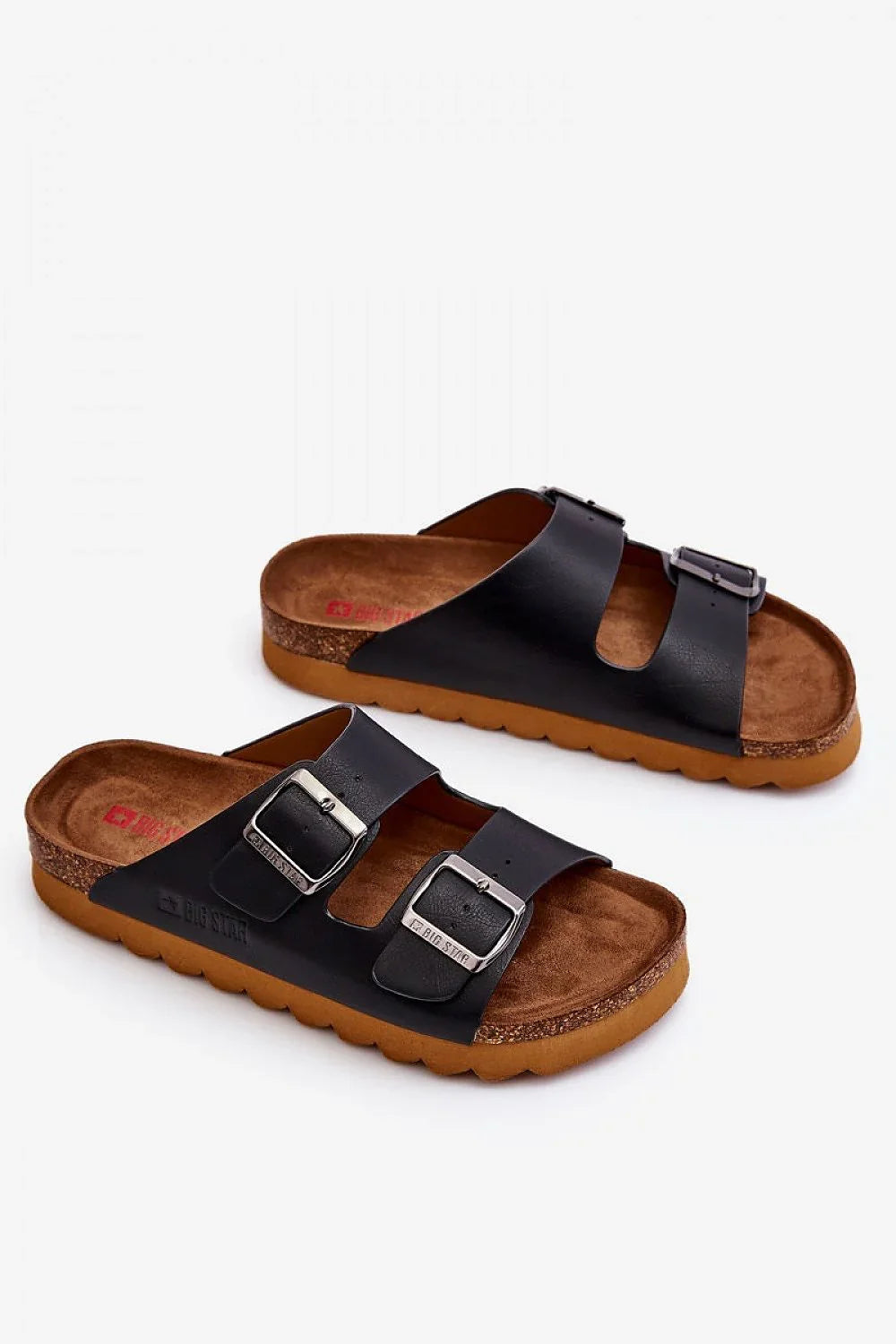 Women Buckle Ergonomic Platform Flip Flops