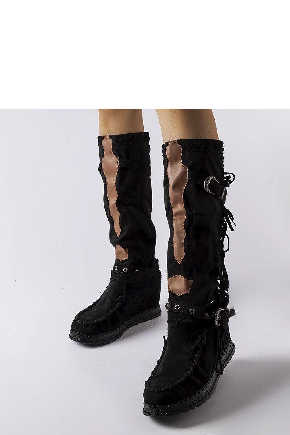 Women Buskin Boots - High Block Shoes