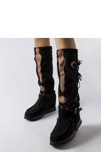 Women Buskin Boots - High Block Shoes