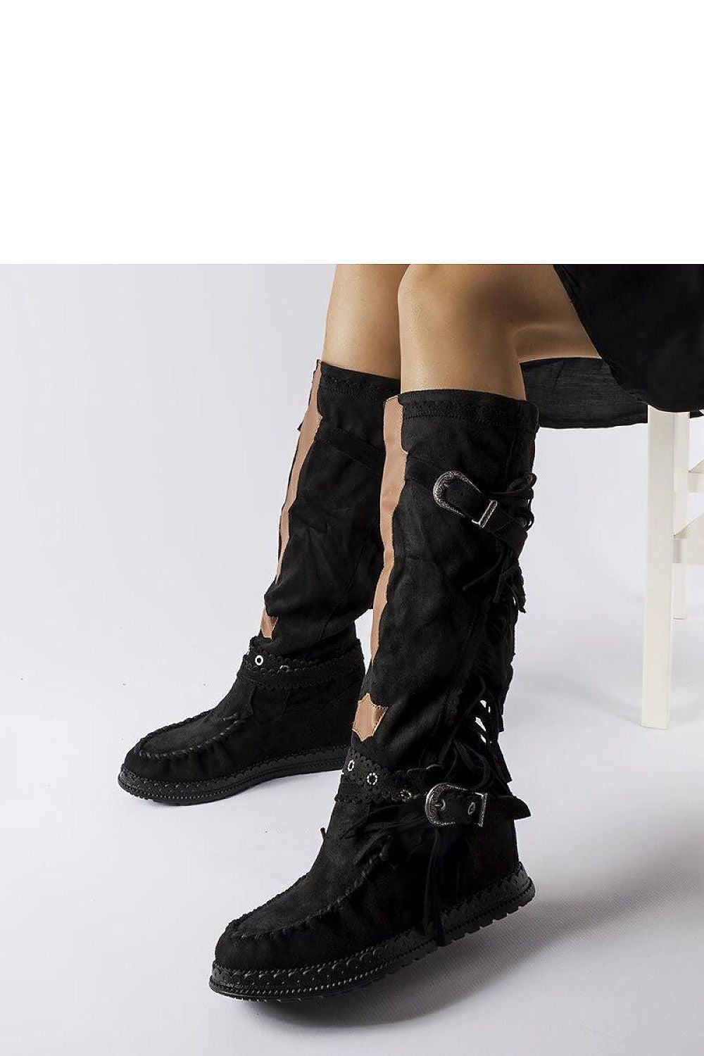 Women Buskin Boots - High Block Shoes