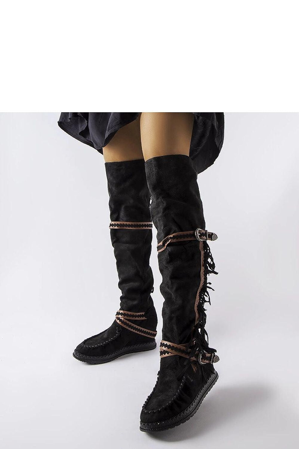 Women Buskin Boots - High Platform Shoes