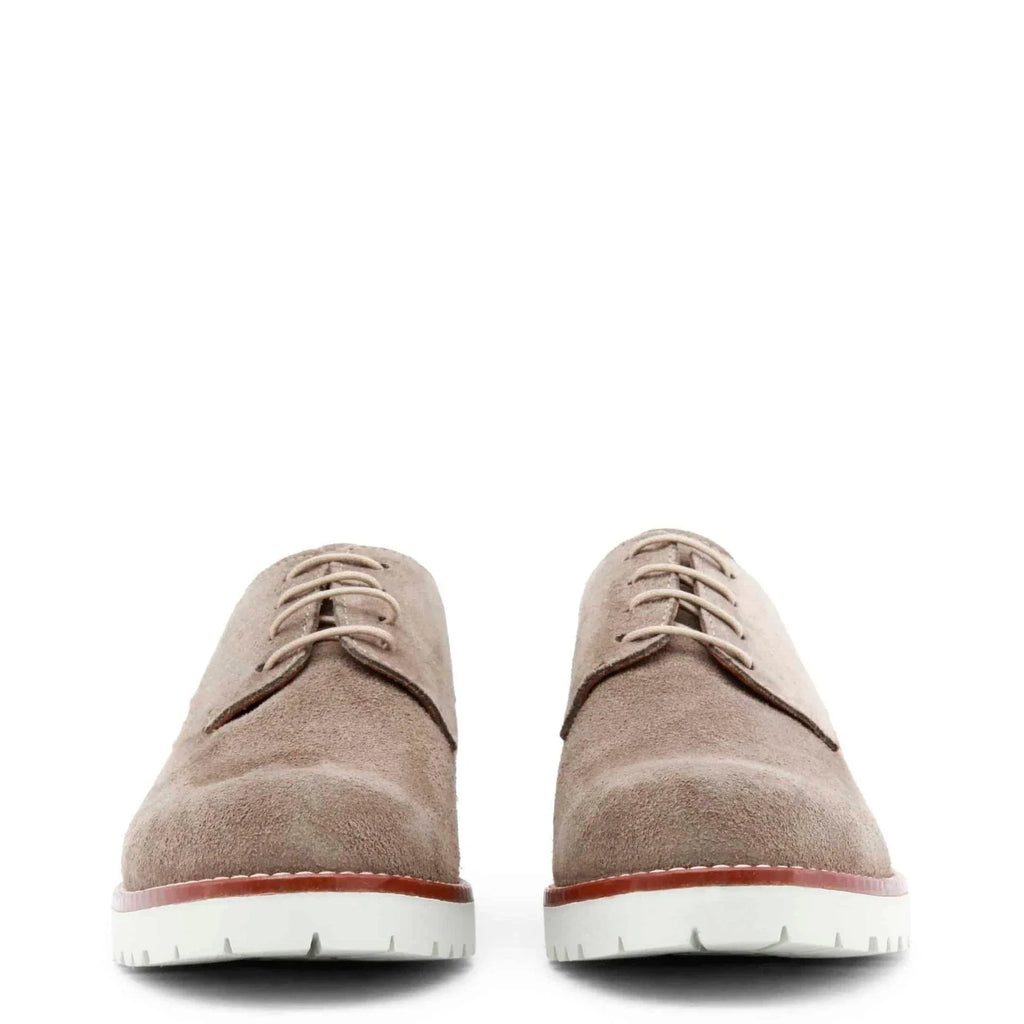Women Casual Loafers - Lace-Up Derby Shoes