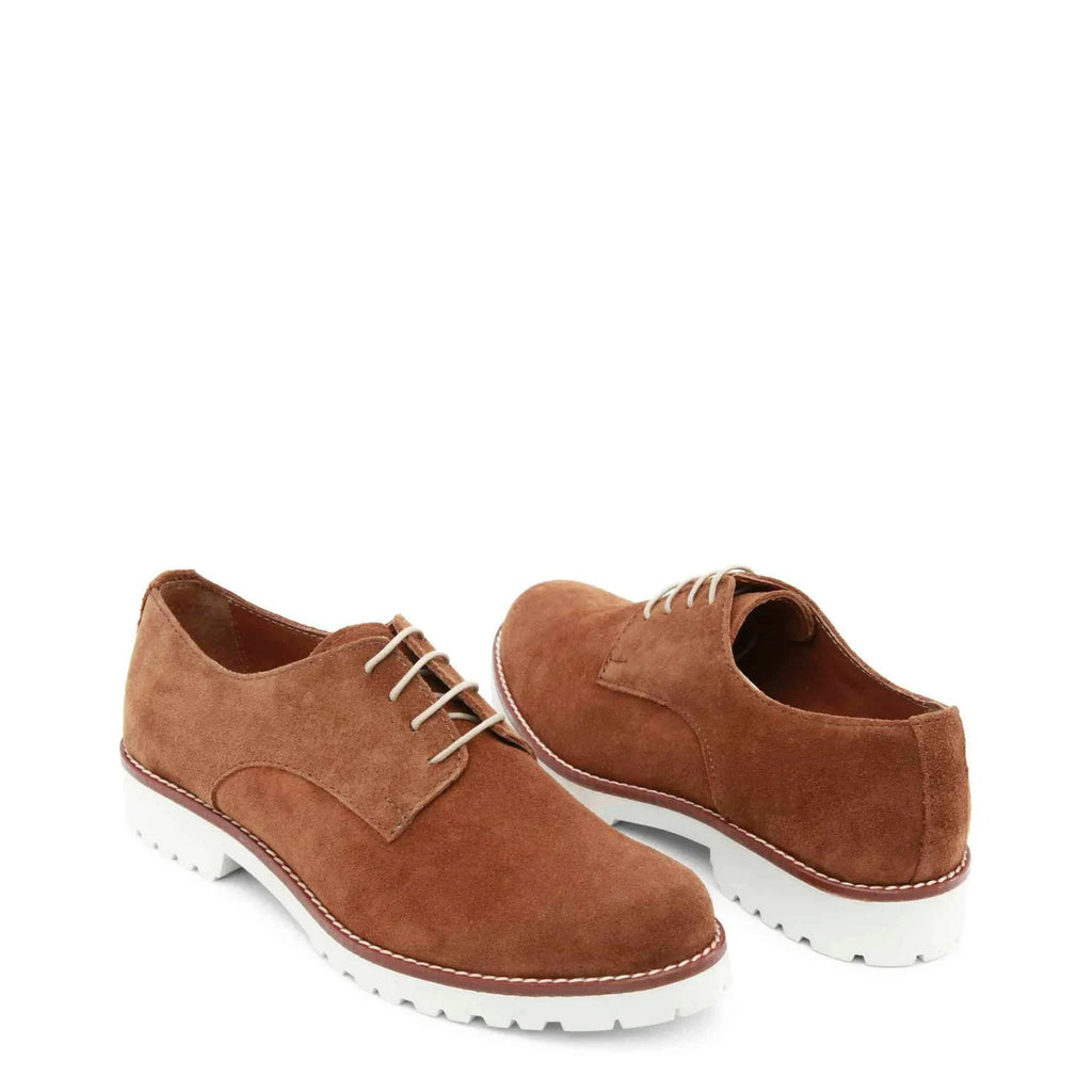 Women Casual Loafers - Lace-Up Loafers