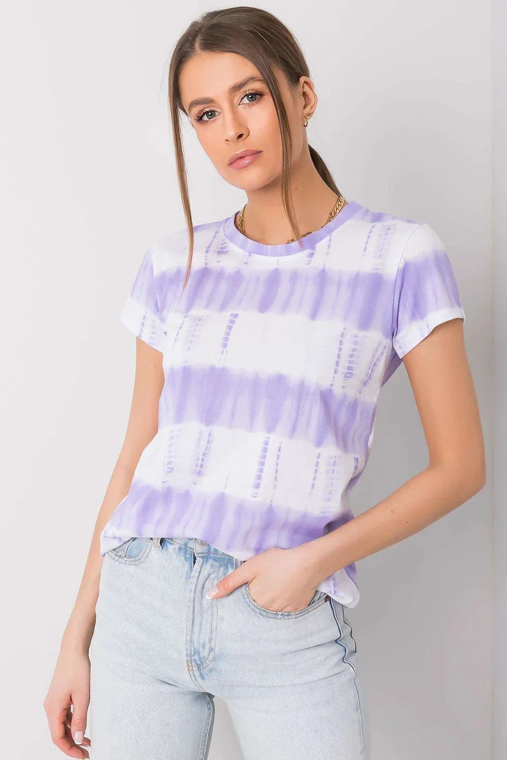 Women Crew-Neck Short-Sleeves T-Shirt – Breathable, White