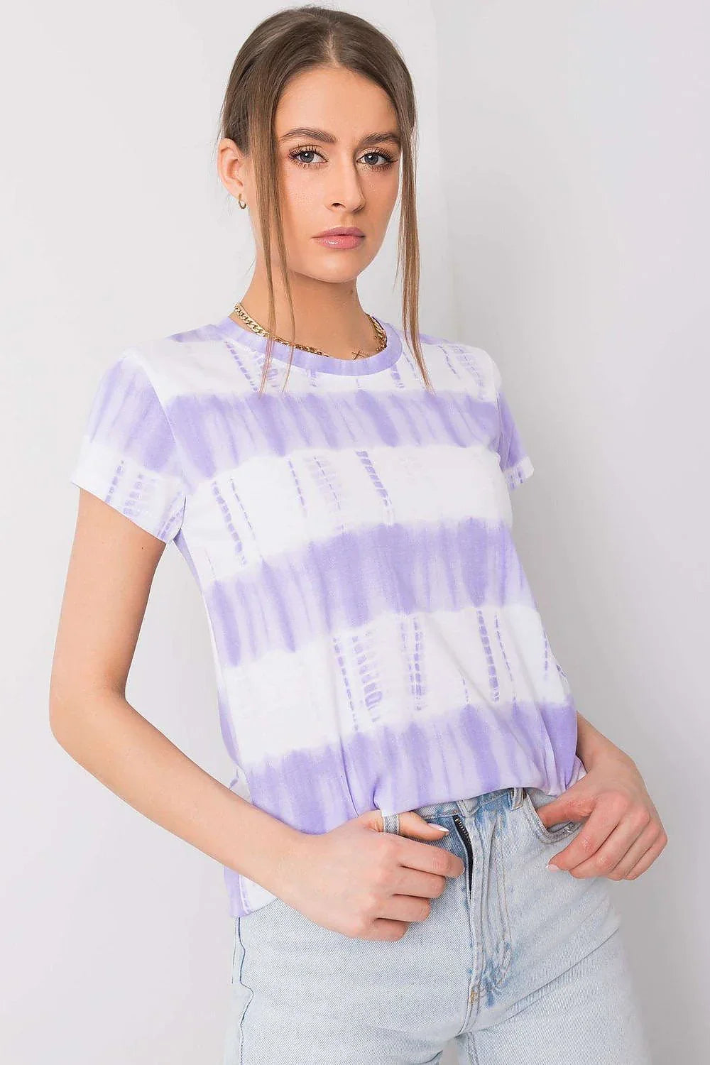 Women Crew-Neck Short-Sleeves T-Shirt – Breathable, White