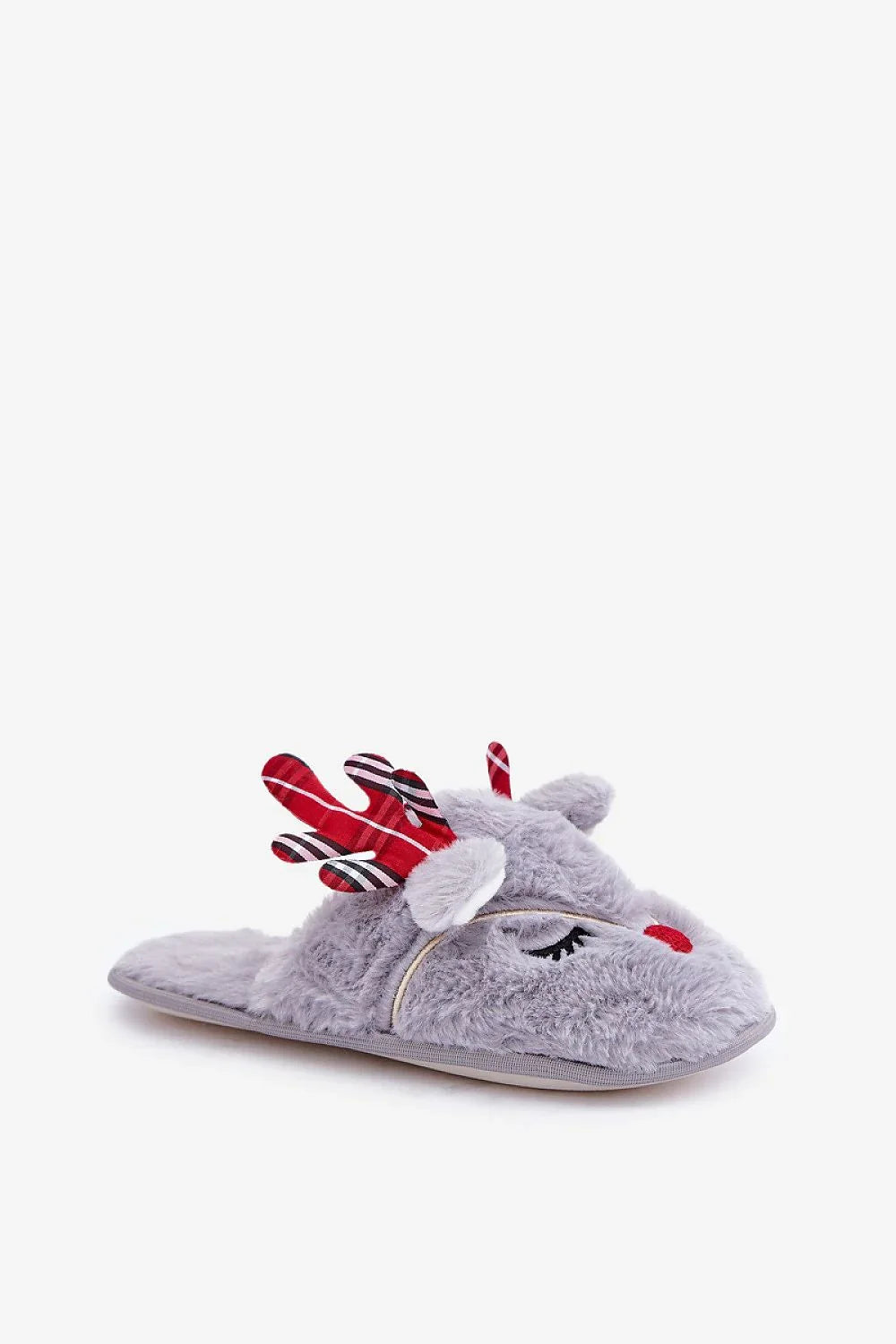 Women Embroidered Holiday Slippers
