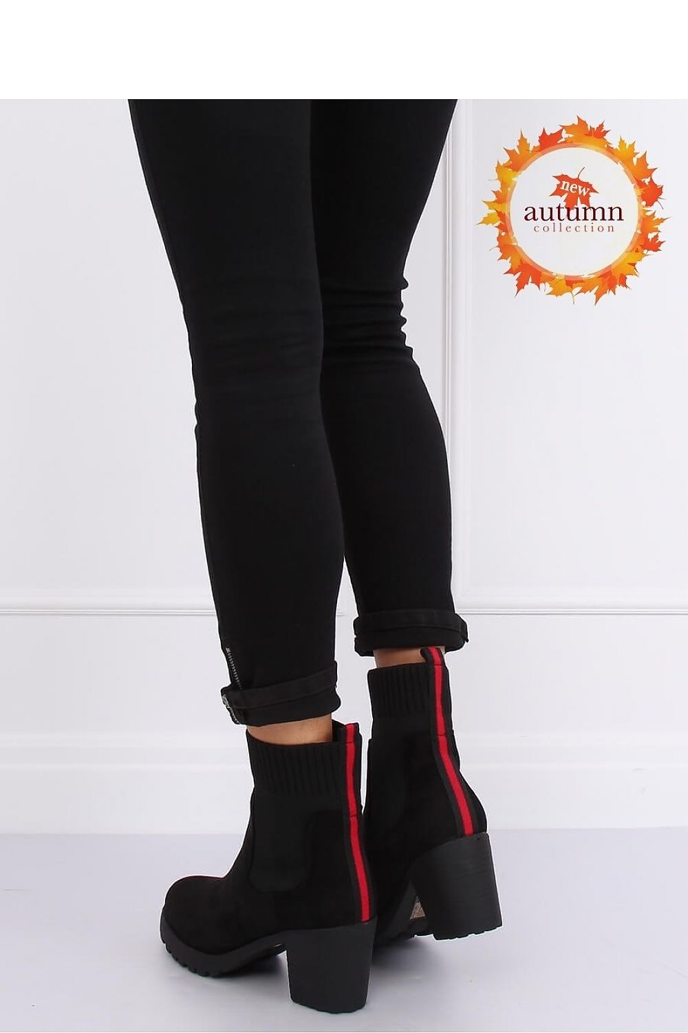 Women Heel Boots - High Block Shoes