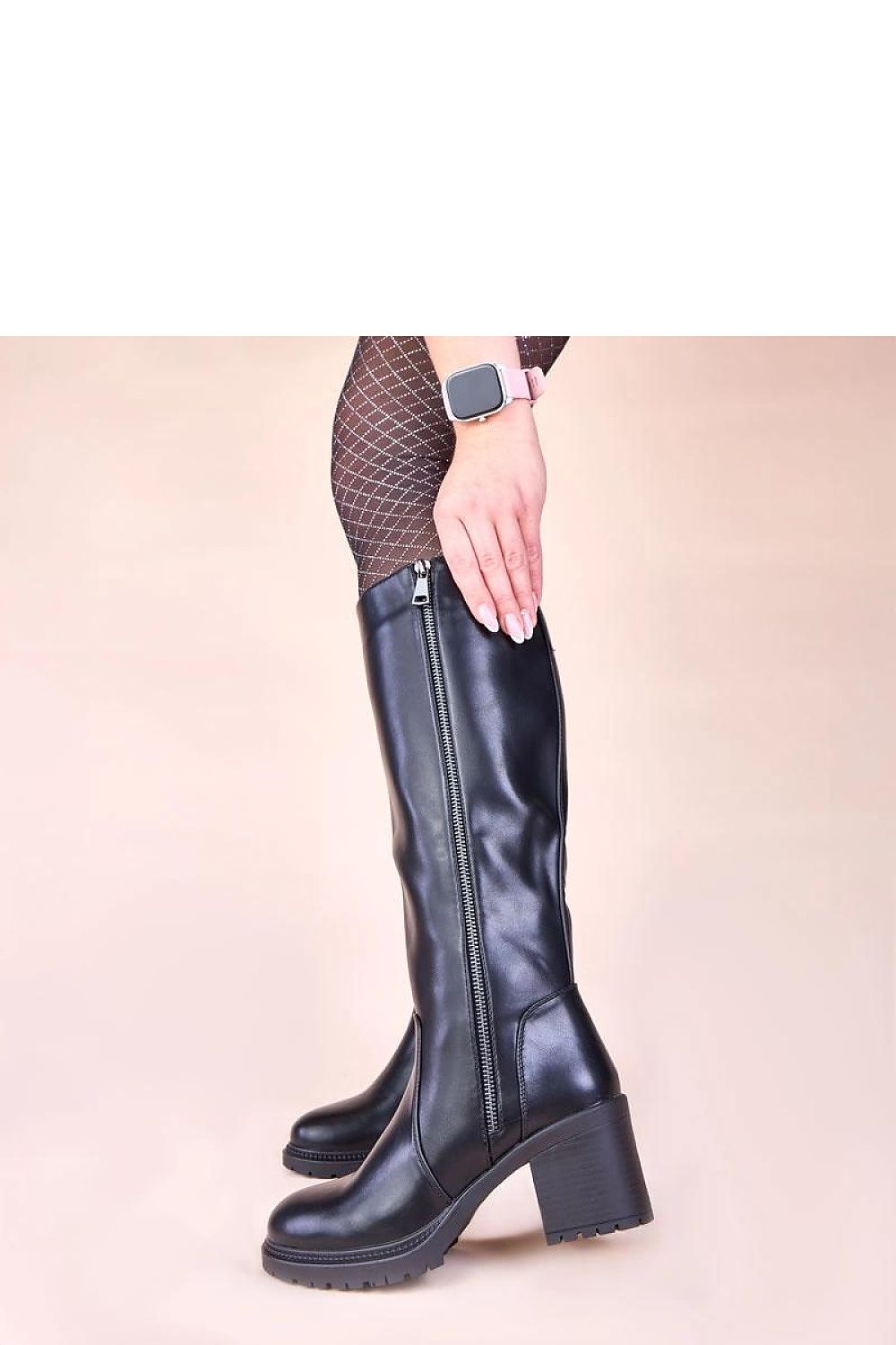 Women Heel Boots - High Block Shoes