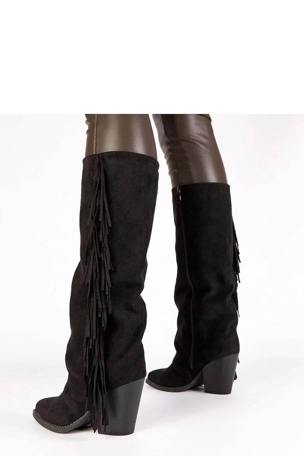 Women Heel Boots - High Block Shoes
