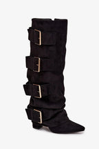 Women Heel Boots - High Block Shoes