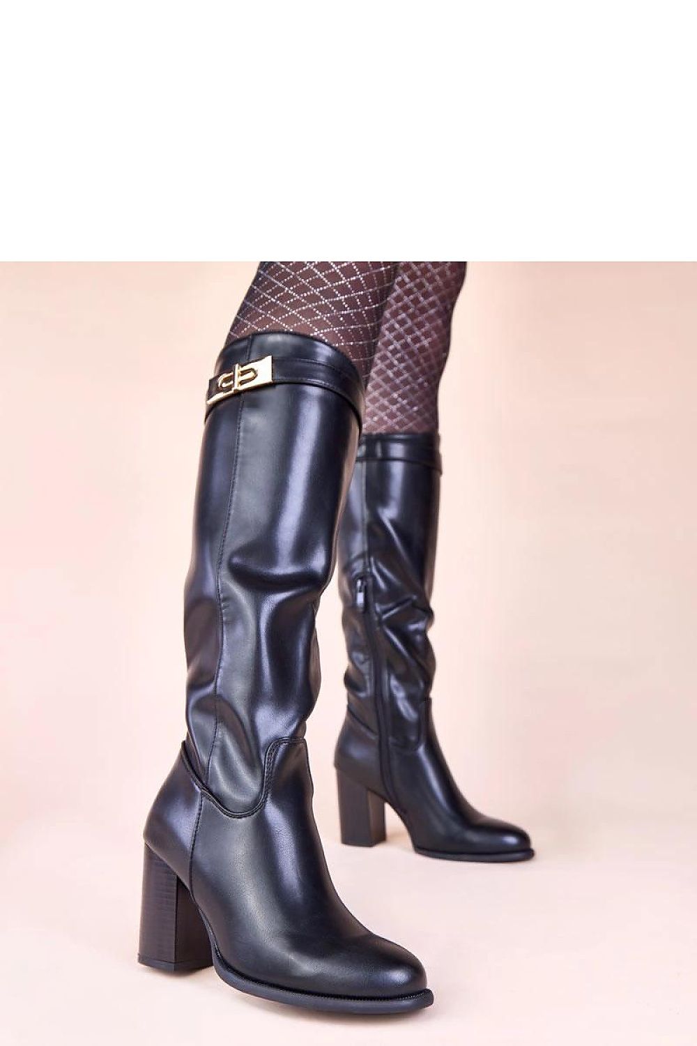 Women Heel Boots - High Block Shoes
