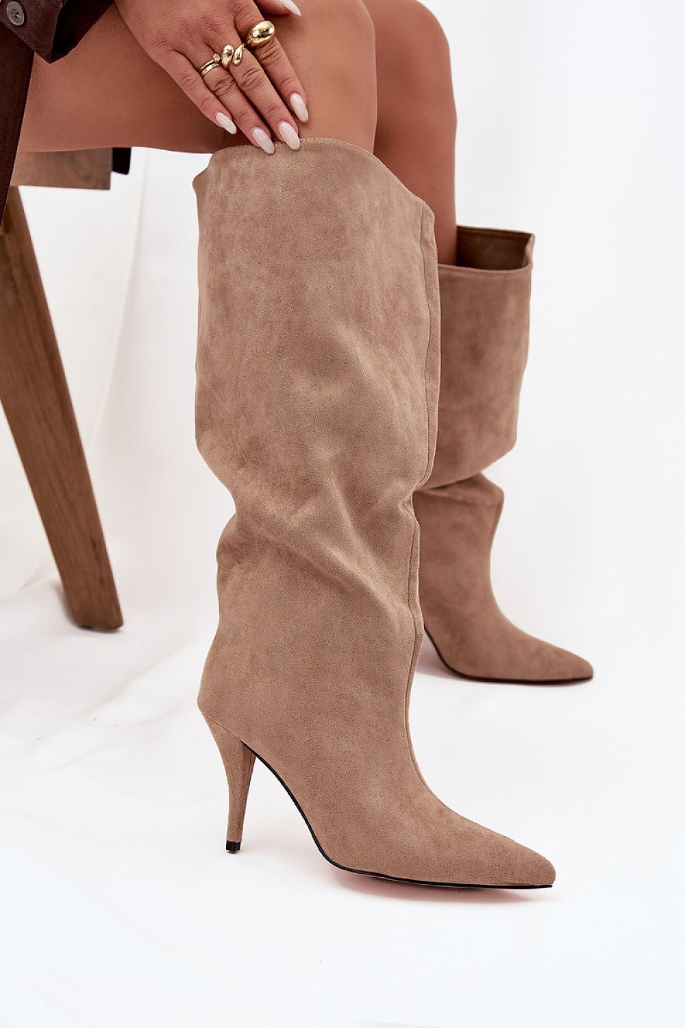 Women Heel Boots - High Stiletto Shoes