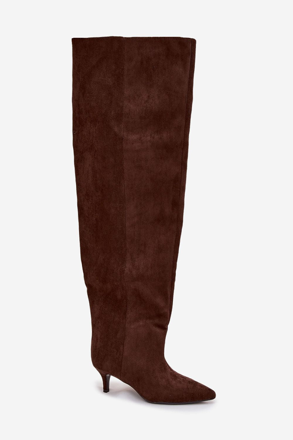 Women Heel Boots - Low Stiletto Shoes