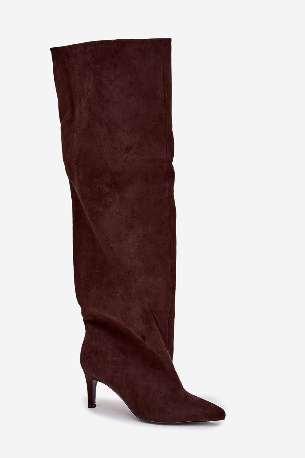 Women Heel Boots - Mid Stiletto Shoes