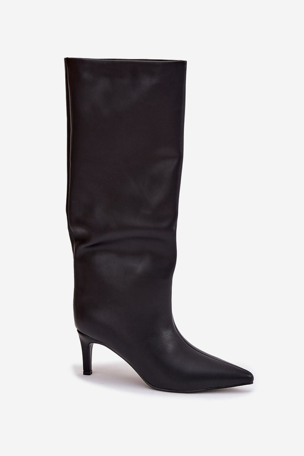 Women Heel Boots - Mid Stiletto Shoes