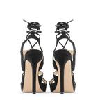 Women Made in Italy Strappy Platform Stiletto Shoes