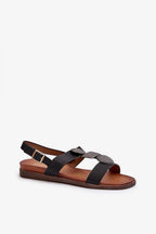 Women Minimalist Strappy Flat Sandals