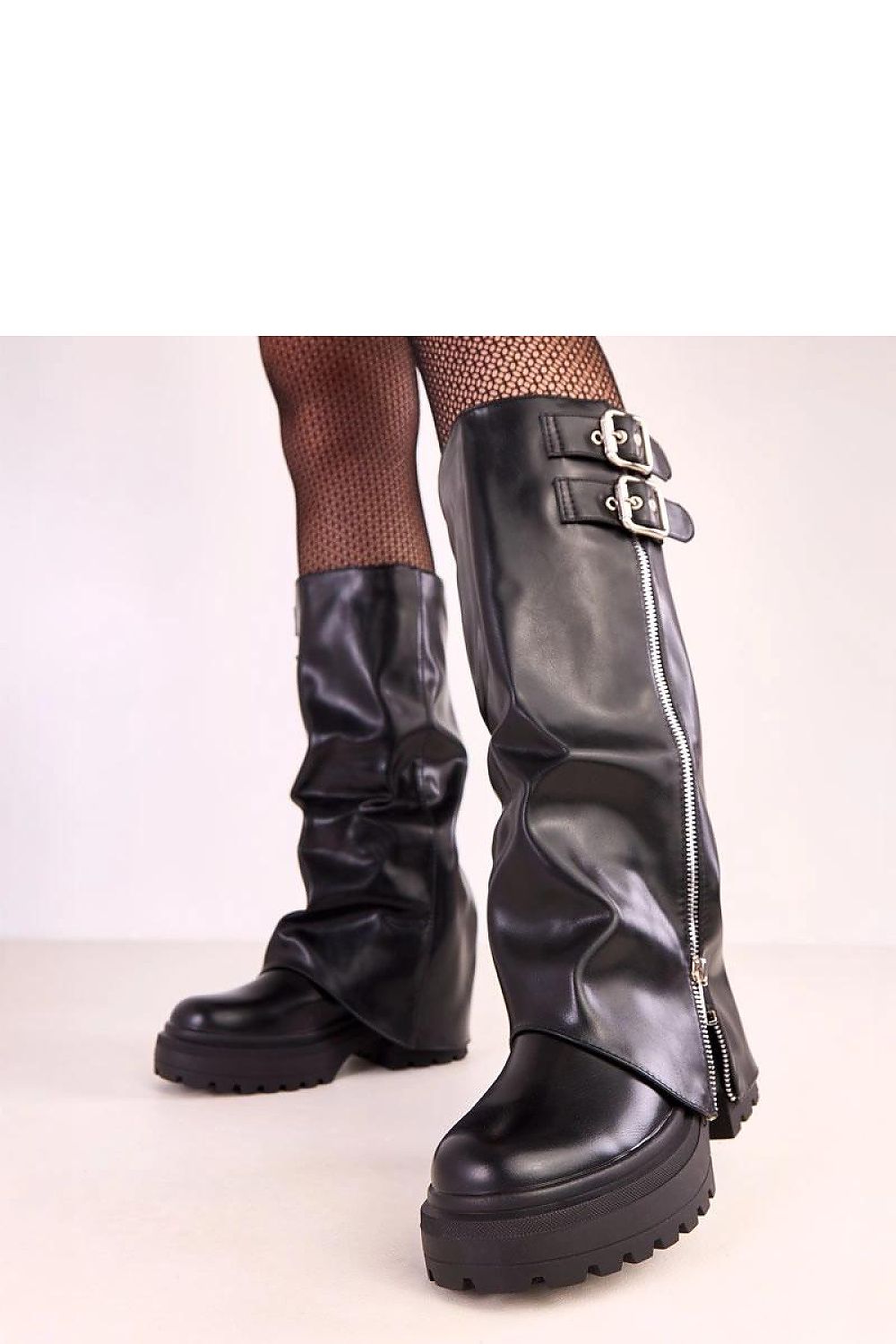 Women Platform Boots - Mid Platform Shoes