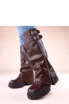 Women Platform Boots - Mid Platform Shoes