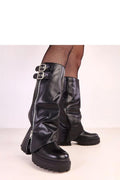 Women Platform Boots - Mid Platform Shoes