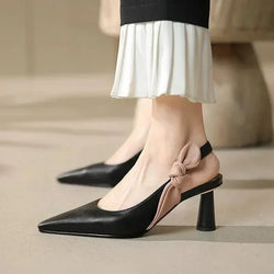 Women Pointed Toe High Heel Sandals - Guocali