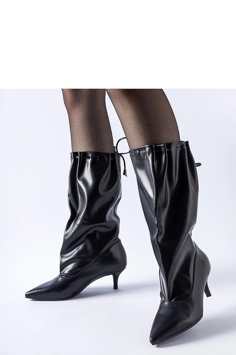 Women Stiletto Heeled Boots - Mid Stiletto Shoes