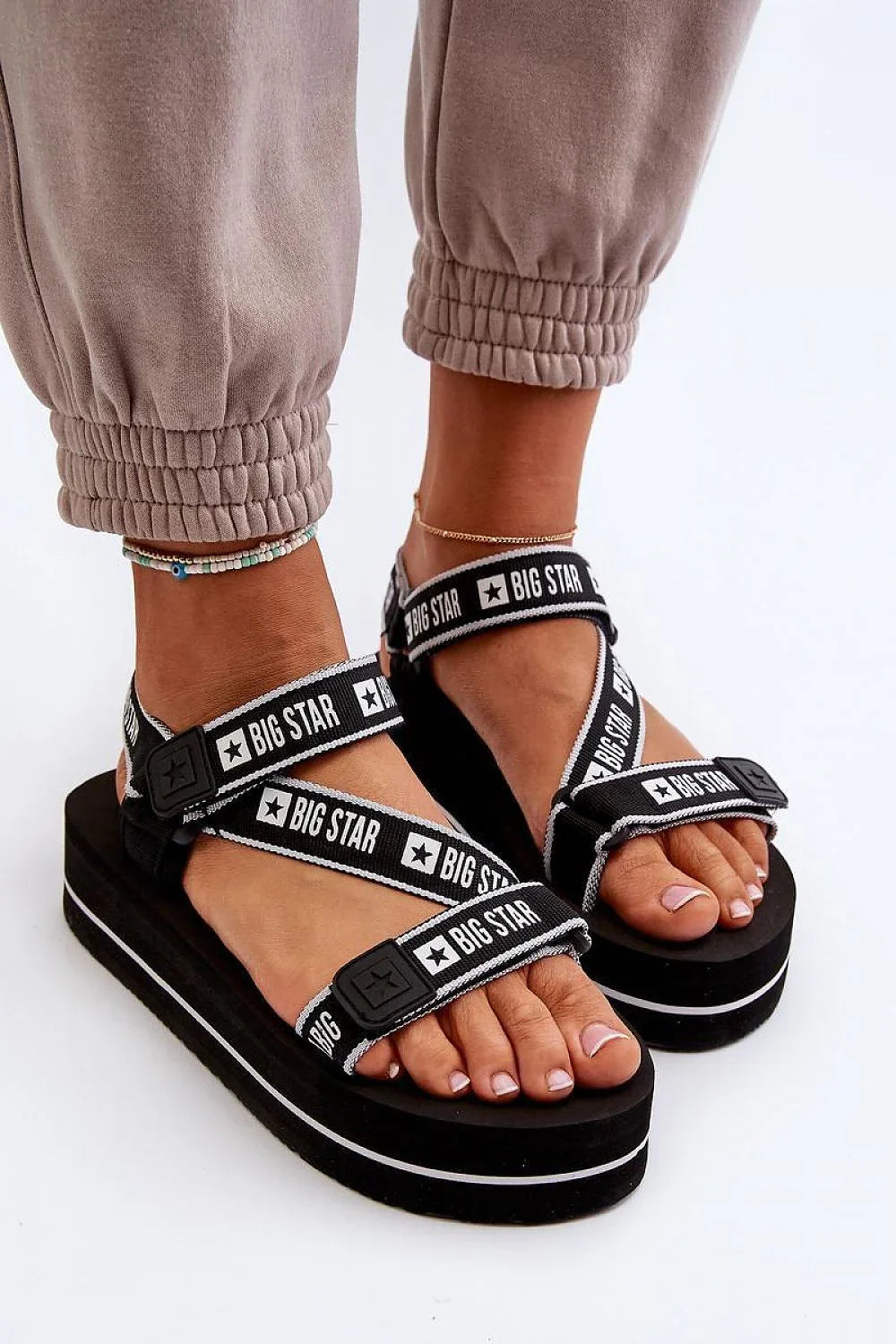 Women Strappy Platform Resort Sandals
