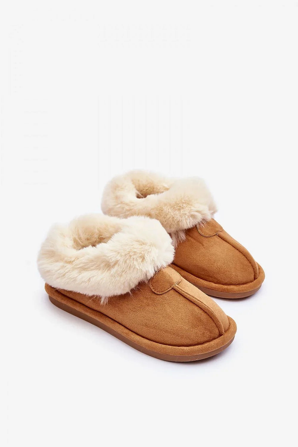 Women Suede Insulated House Slippers