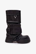 Women Thigh High Boots - High Platform Shoes